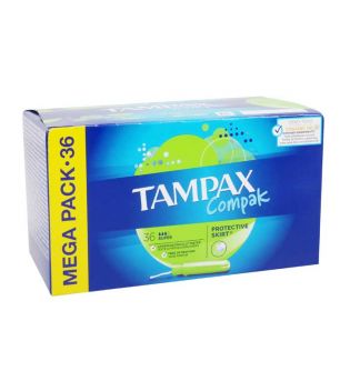 Tampax - Tampones super Compak - 36 unidades