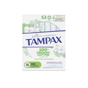 Tampax - Tampones super Cotton Protection - 16 unidades