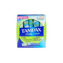 Tampax - Tampones super Pearl Compak - 16 unidades