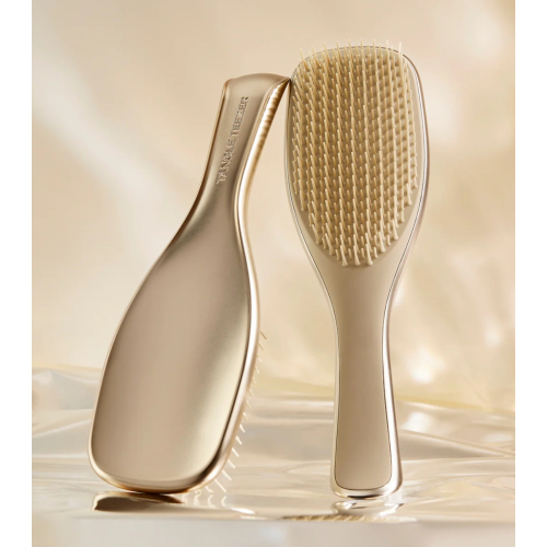 Tangle Teezer - Cepillo con mango para desenredar The Ultimate Detangler Chrome - Champagne Gold