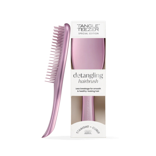 Tangle Teezer - Cepillo con mango para desenredar The Ultimate Detangler Chrome - Mauve Copper