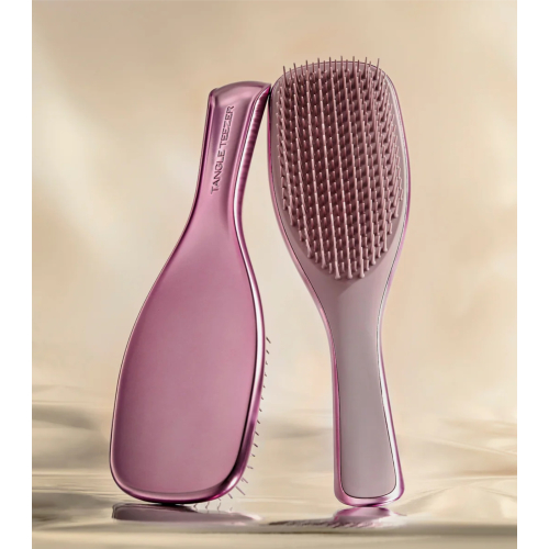 Tangle Teezer - Cepillo con mango para desenredar The Ultimate Detangler Chrome - Mauve Copper