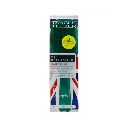 Tangle Teezer - Cepillo con mango para desenredar Wet Detangling - Green Jungle