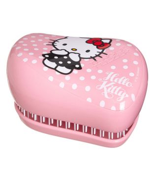 Tangle Teezer Compacto - Cepillo especial para desenredar - Hello Kitty Pink