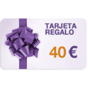 Tarjeta regalo 40