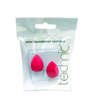 Technic Cosmetics - 2 mini esponjas para maquillaje