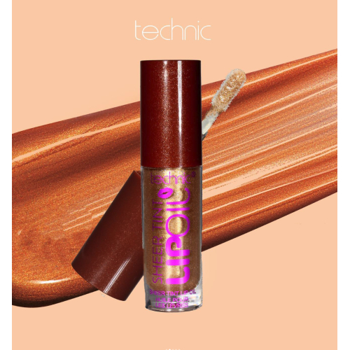 Technic Cosmetics - Aceite de labios Sheer Lip Oil - Champagne Season