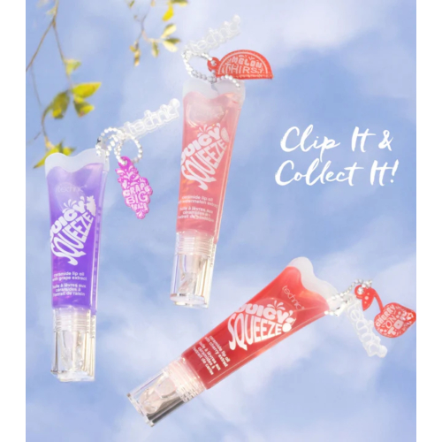 Technic Cosmetics - Aceite labial con llavero Juicy Squeeze Ceramide - Melon Thirst