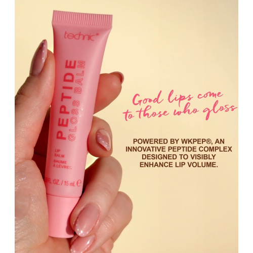 Technic Cosmetics - Bálsamo labial Peptide Gloss - Sugar Syrup
