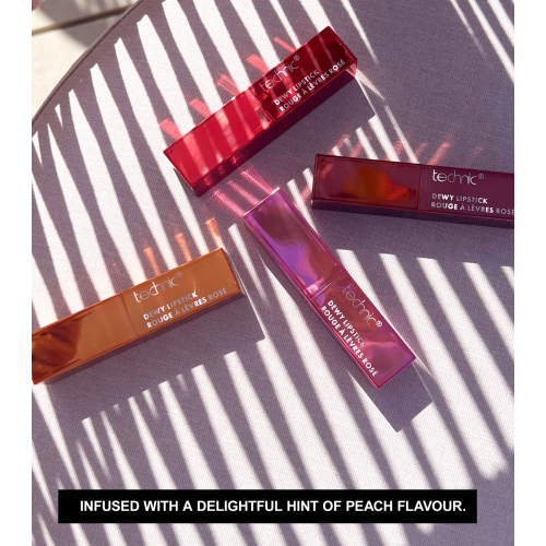 Technic Cosmetics - *Sundrenched* - Barra de labios Dewy Lipstick - Sunset in Provence