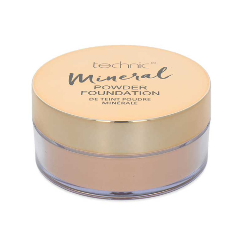 Technic Cosmetics - Base de maquillaje en polvo Mineral Powder Foundation - Beige