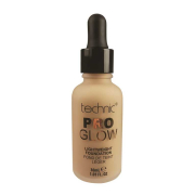 Technic Cosmetics - Base de maquillaje Pro Glow Foundation - Honey