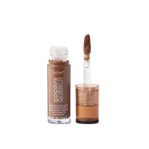 Technic Cosmetics - Brillo de labios Coco Quench - Cocoa Glaze