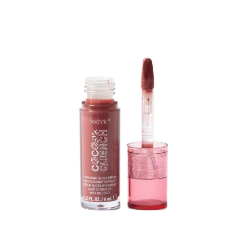 Technic Cosmetics - Brillo de labios Coco Quench - Rose Water Veil