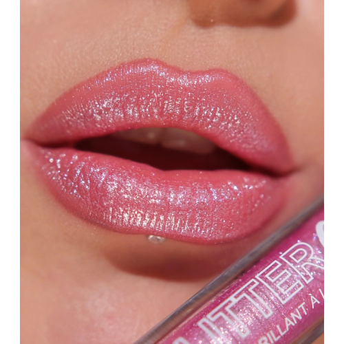 Technic Cosmetics - Brillo de labios Glitter Gloss - Bright Pink