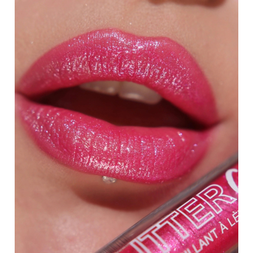 Technic Cosmetics - Brillo de labios Glitter Gloss - Fuchsia