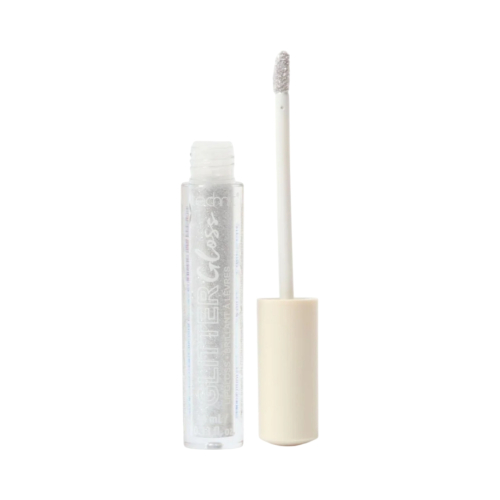 Technic Cosmetics - Brillo de labios Glitter Gloss - Silver