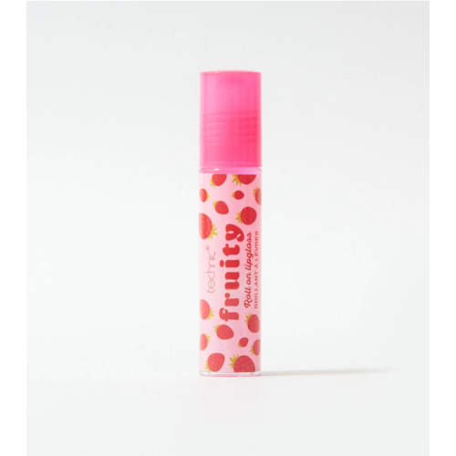 Technic Cosmetics - Brillo de labios Roll On Fruity -  Strawberry
