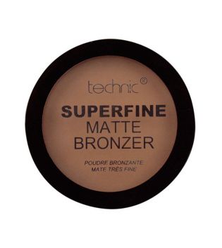 Technic Cosmetics - Bronceador en polvo Superfine Matte Bronzer - Dark