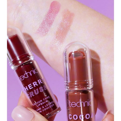 Technic Cosmetics - *Cherry Chocolate* - Bálsamo labial con color - Cherry Crush