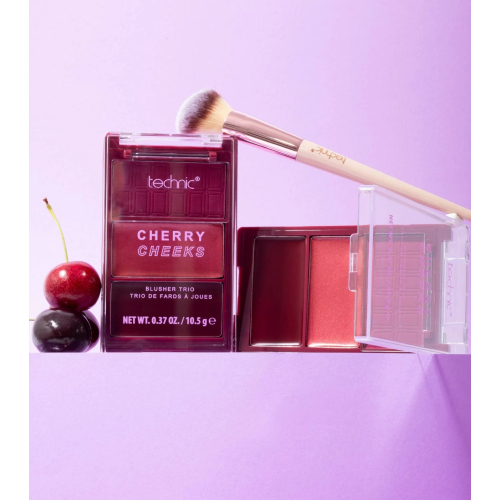Technic Cosmetics - *Cherry Chocolate* - Paleta de coloretes Cherry Cheeks