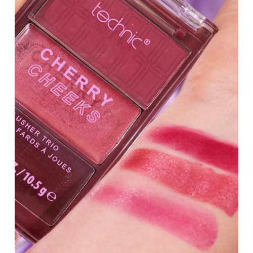 Technic Cosmetics - *Cherry Chocolate* - Paleta de coloretes Cherry Cheeks