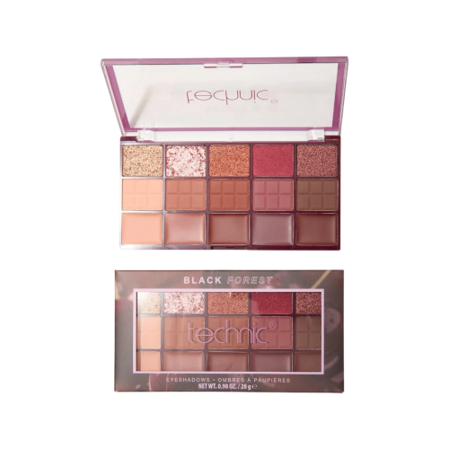 Technic Cosmetics - *Cherry Chocolate* - Paleta de sombras de ojos - Black Forest