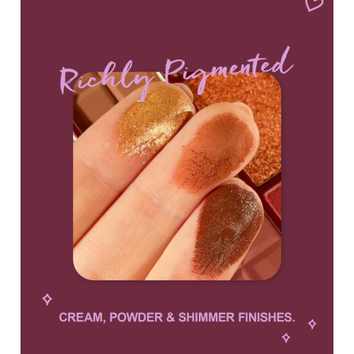 Technic Cosmetics - *Cherry Chocolate* - Paleta de sombras de ojos - Black Forest