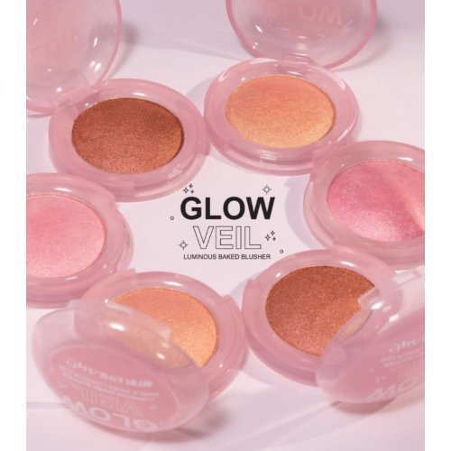 Technic Cosmetics - Colorete en polvo Glow Veil - Blissful