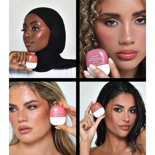 Technic Cosmetics - Colorete líquido con acabado satinado - Pink Flamingo