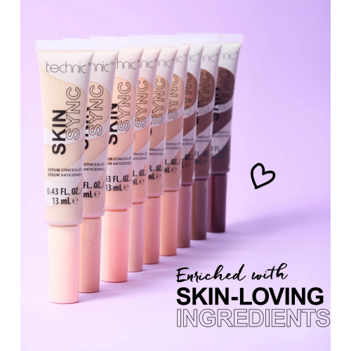 Technic Cosmetics - Corrector con textura sérum Skin Sync - Honey