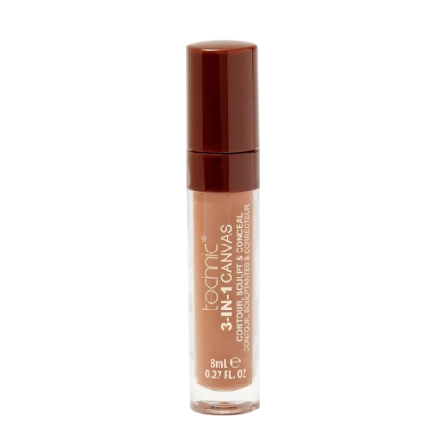 Technic Cosmetics - Corrector Líquido 3-IN-1 Canvas - Chestnut