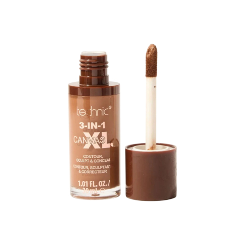 Technic Cosmetics - Corrector líquido 3-IN-1 Canvas XL - Chestnut