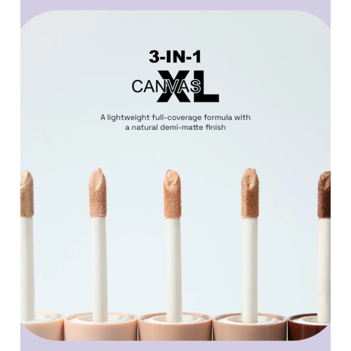 Technic Cosmetics - Corrector líquido 3-IN-1 Canvas XL - Honey