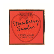 Technic Cosmetics - Dúo de bálsamo y exfoliante de labios - Strawberry Sundae