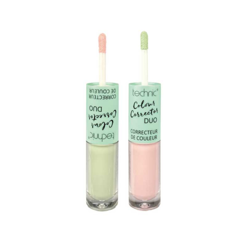 Technic Cosmetics - Dúo de correctores Colour Corrector - Green/Pink