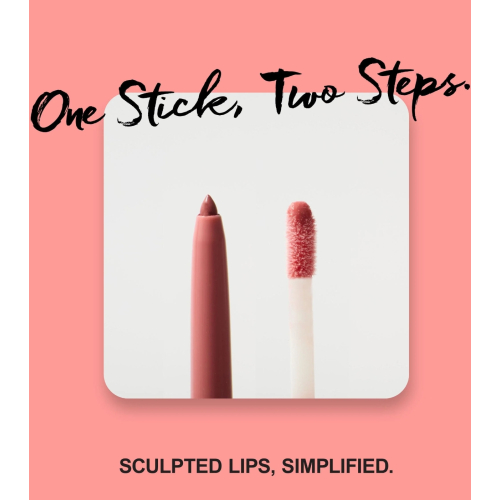 Technic Cosmetics - Dúo perfilador de labios y brillo de labios Line & Shine - Wedding Wish