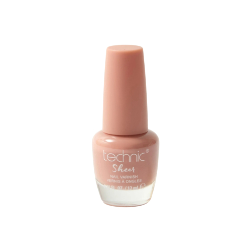 Technic Cosmetics - Esmalte de uñas Sheer - Dark Beige