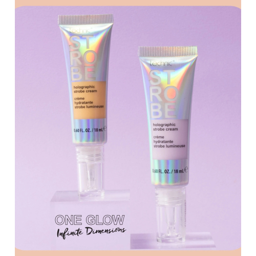 Technic Cosmetics - Iluminador en crema Strobe Holographic Cream - Halo