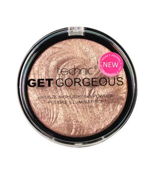 Technic Cosmetics - Iluminador en polvo Get Gorgeous - Bronze