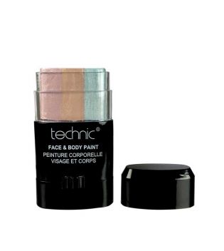 Technic Cosmetics - Iluminador en stick para rostro y cuerpo- Pastel
