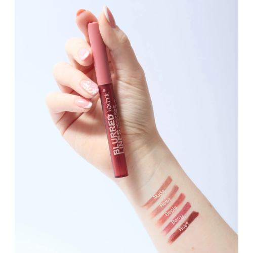 Technic Cosmetics - Lápiz labial Blurred Line Matte - Rust