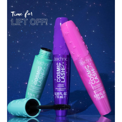 Technic Cosmetics - Máscara de pestañas Cosmic Lash - Curling