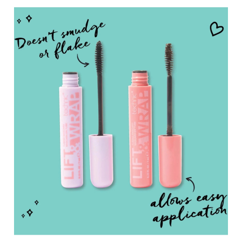 Technic Cosmetics - Máscara de Pestañas Lift & Wrap - Black