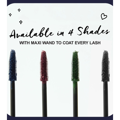 Technic Cosmetics - Máscara de Pestañas LuxLash - Forest Green