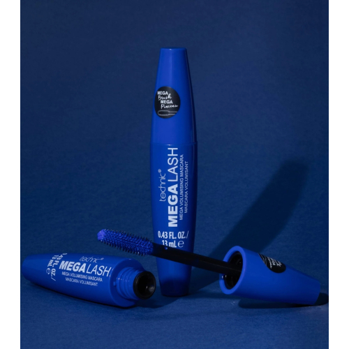 Technic Cosmetics - Máscara de pestañas Mega Lash - Blue