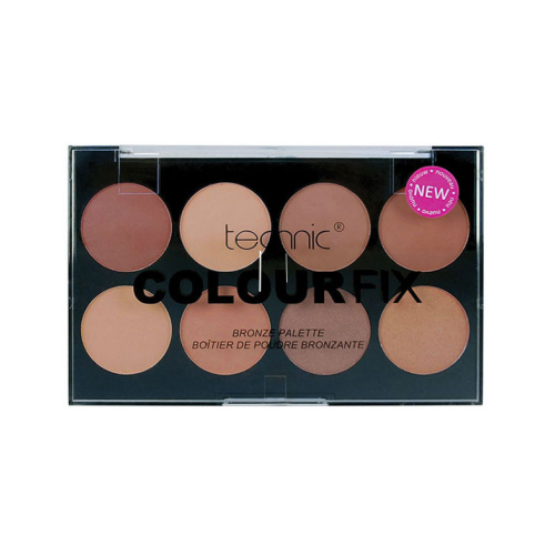 Technic Cosmetics - Paleta de bronceadores en polvo Colour Fix