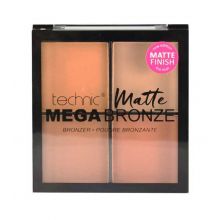 Technic Cosmetics - Paleta de bronceadores Matte Mega Bronze