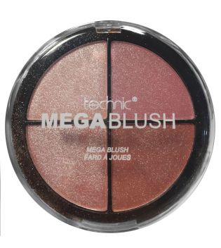 Technic Cosmetics - Paleta de coloretes Mega Blush