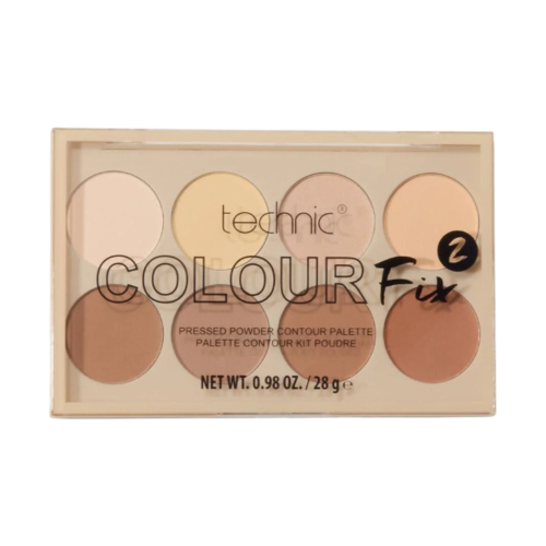 Technic Cosmetics - Paleta de contorno en polvo Colour Fix 2